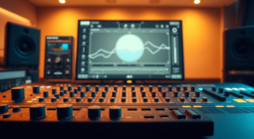 Song waves on the screen