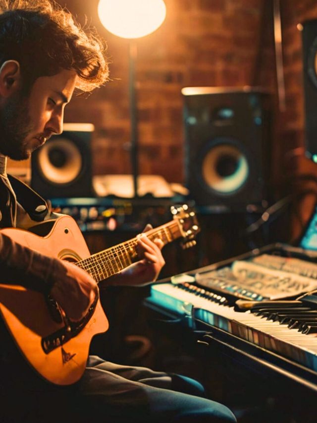 Music studio setup for beginners