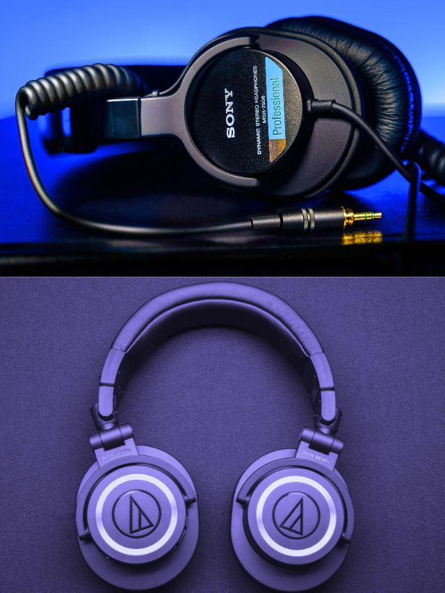 Sony MDR-7506 vs. ATH M50x studio headphones