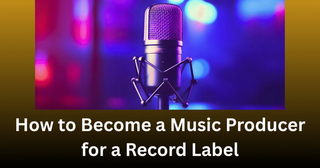 Do you want ? How to Become a Music Producer for a Record Label