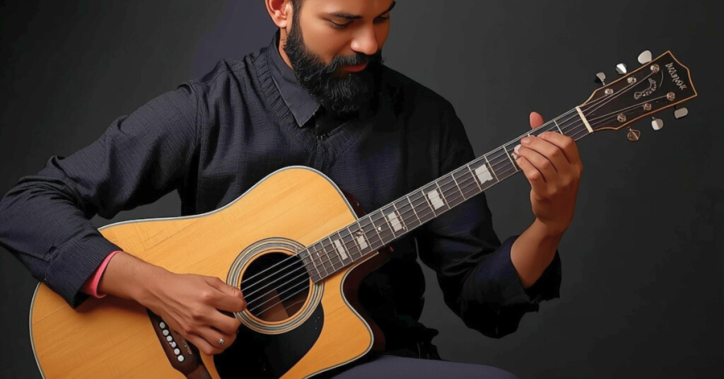 D Major Scale on Guitar 